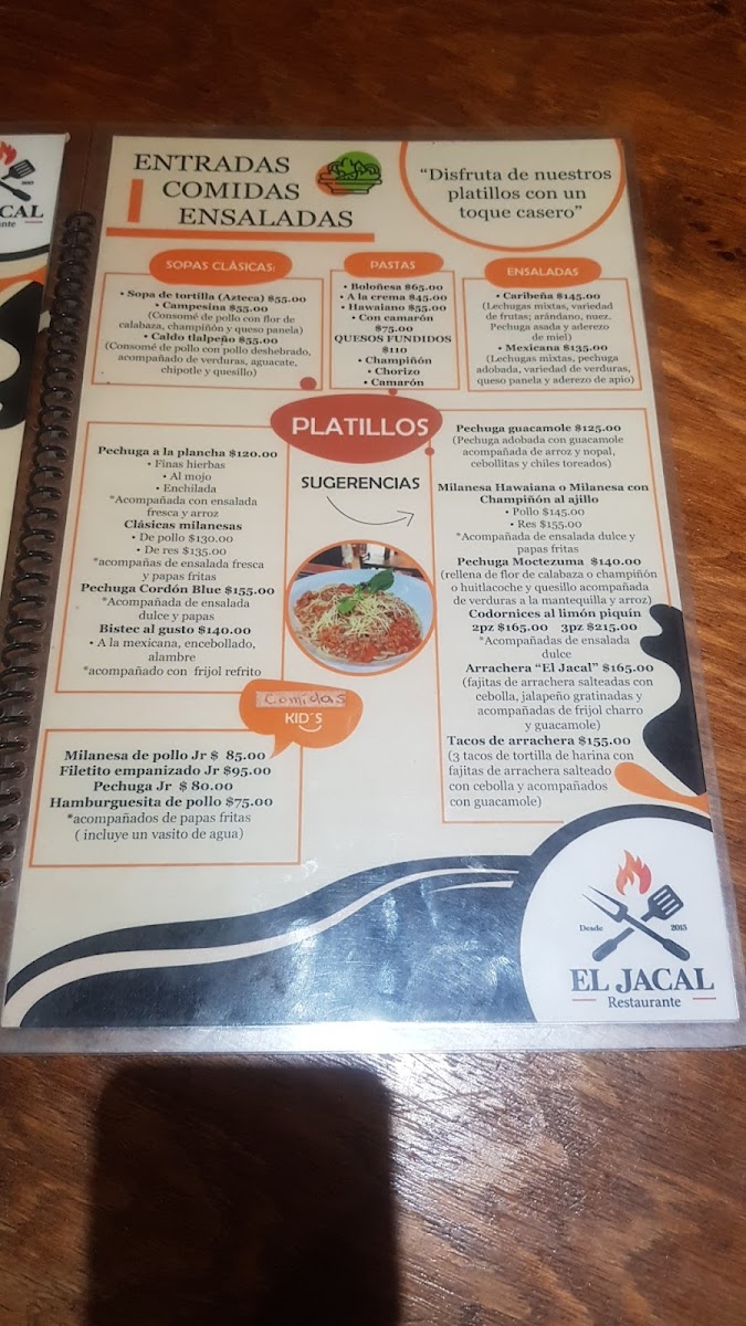 El Jacal Cocina Restaurante Menu - Image 2