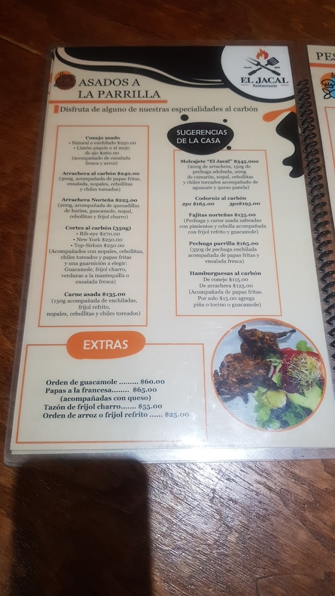 El Jacal Cocina Restaurante Menu - Image 3